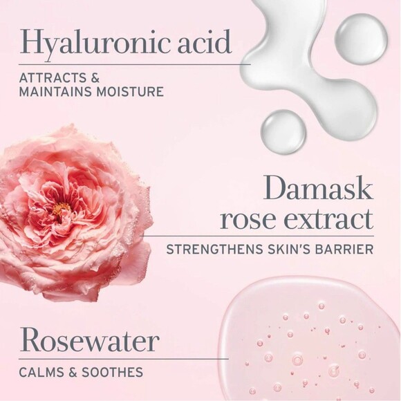 Fresh Rose Dewy Deep Hydration Trio 3 pc Skin Care Toner Mask Gift Set Limited - Picture 11 of 11